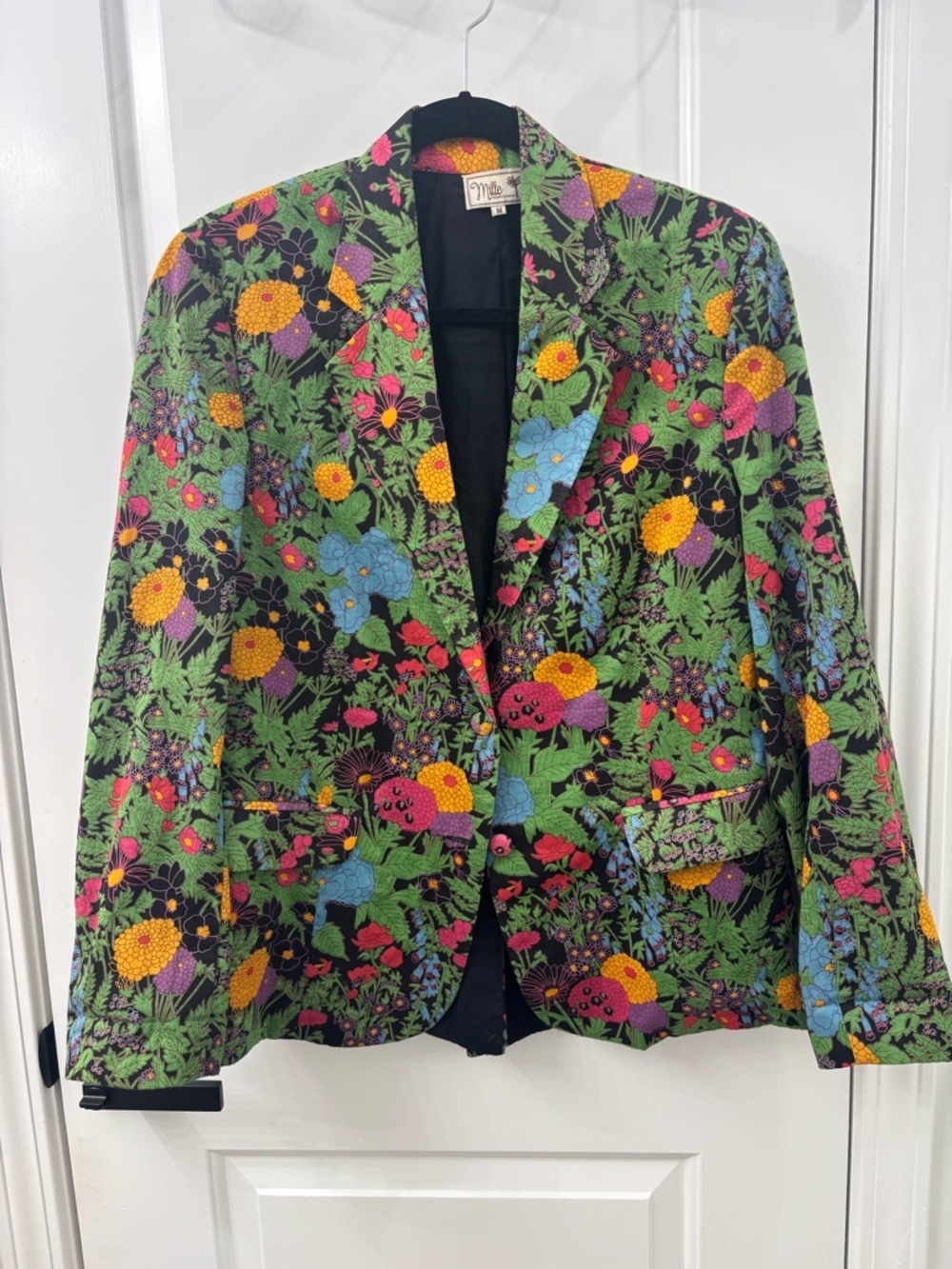 Mille resort & travel floral blazer jacket